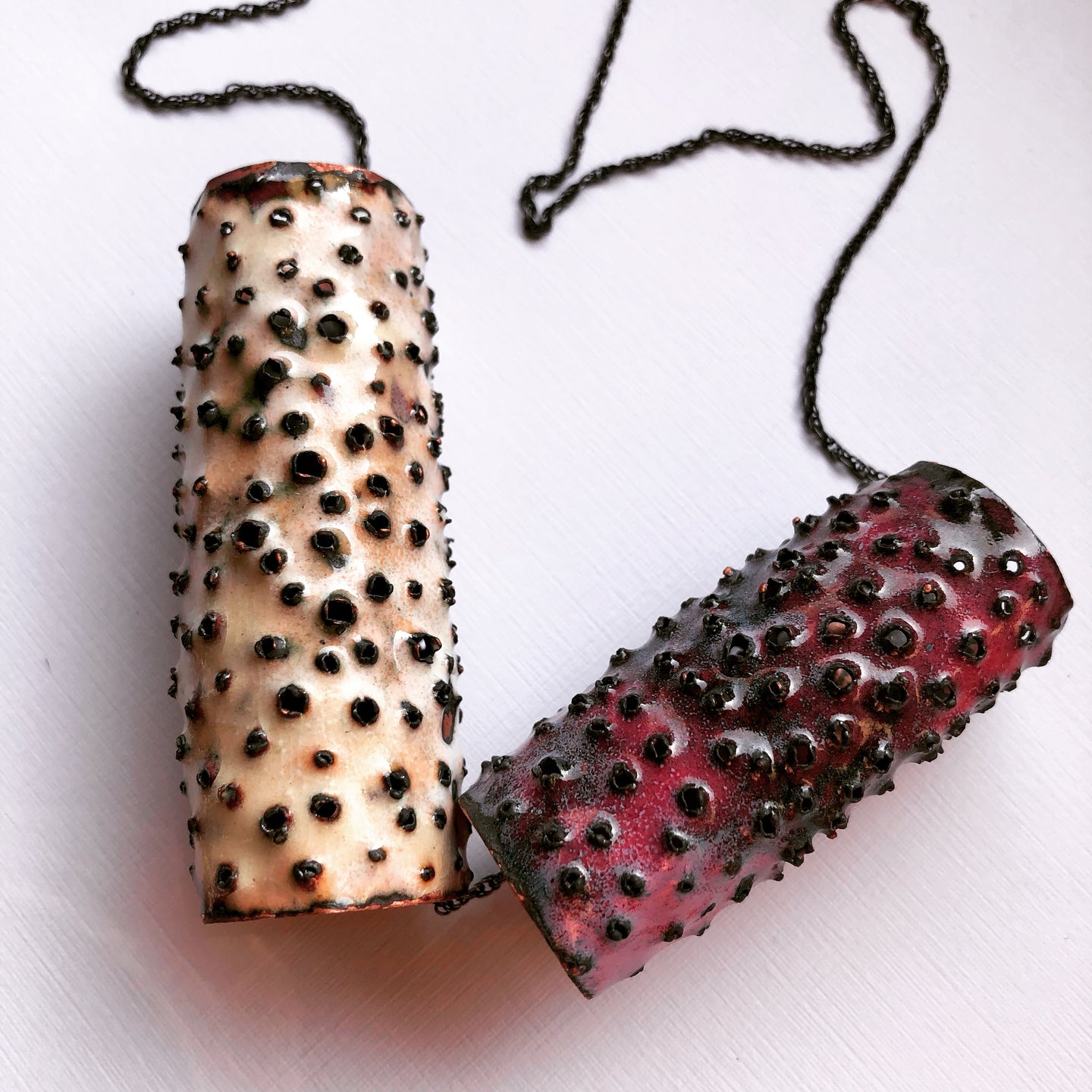 collar cobre esmaltado