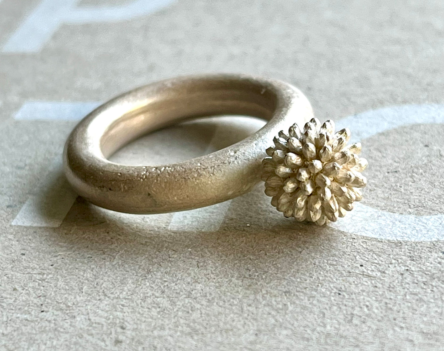 anillo plata