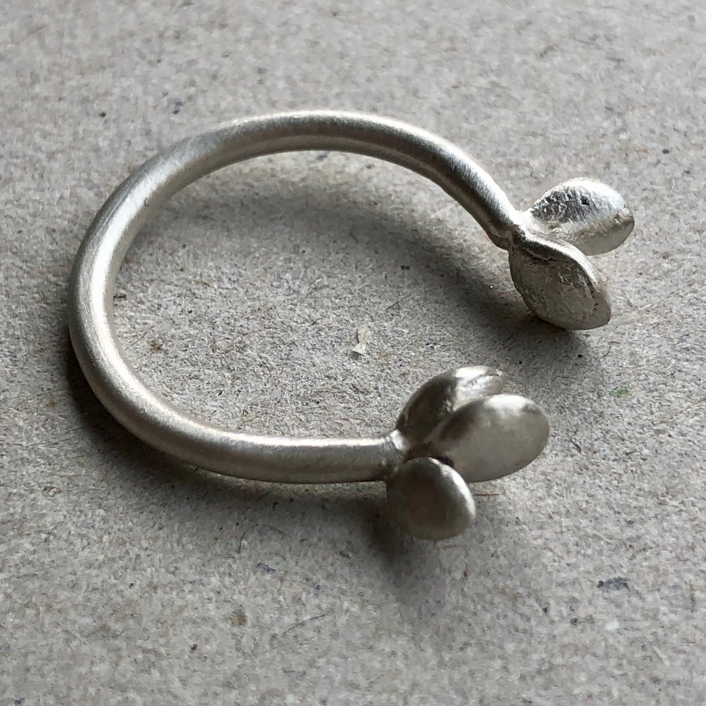 anillo plata