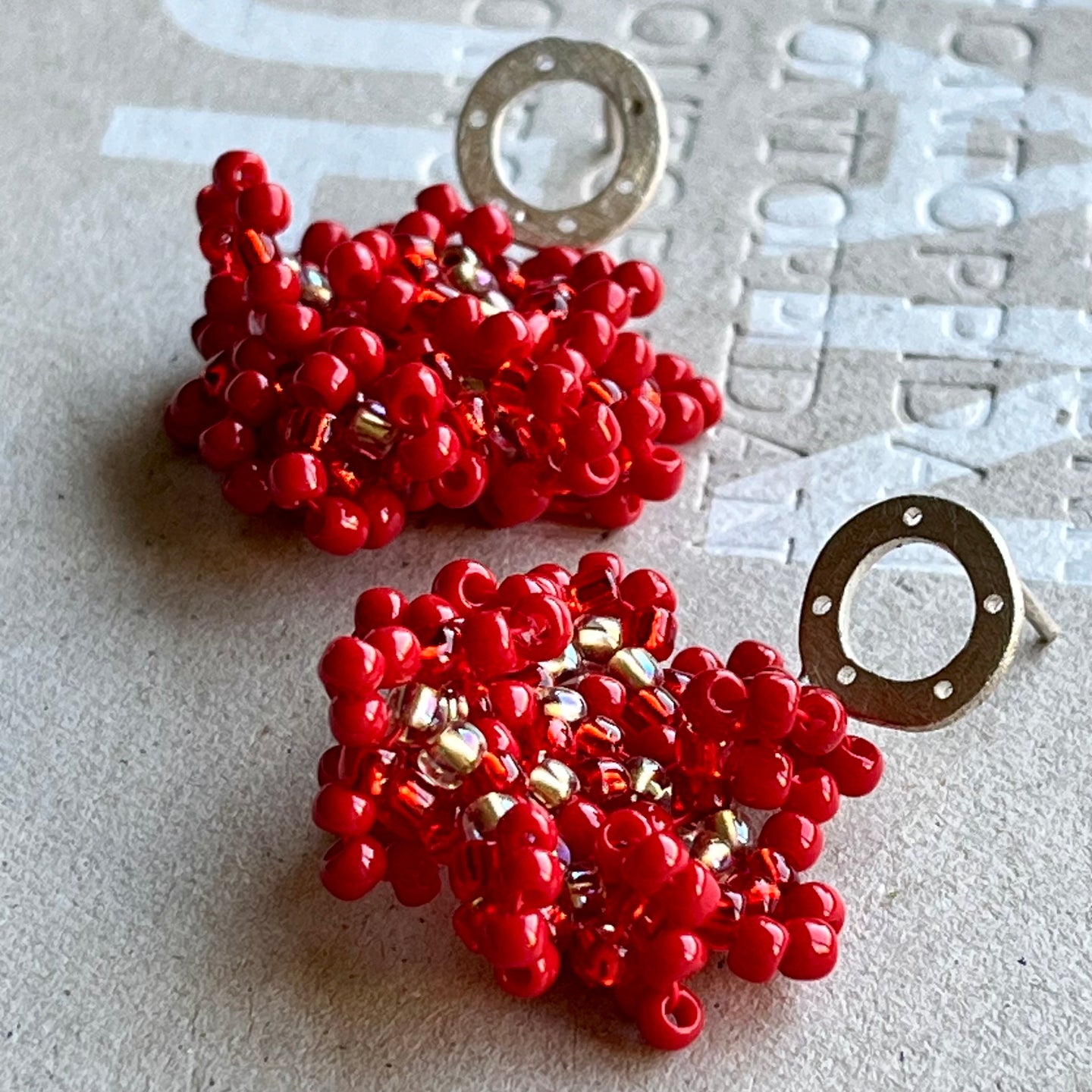 aros mostacillas japonesas