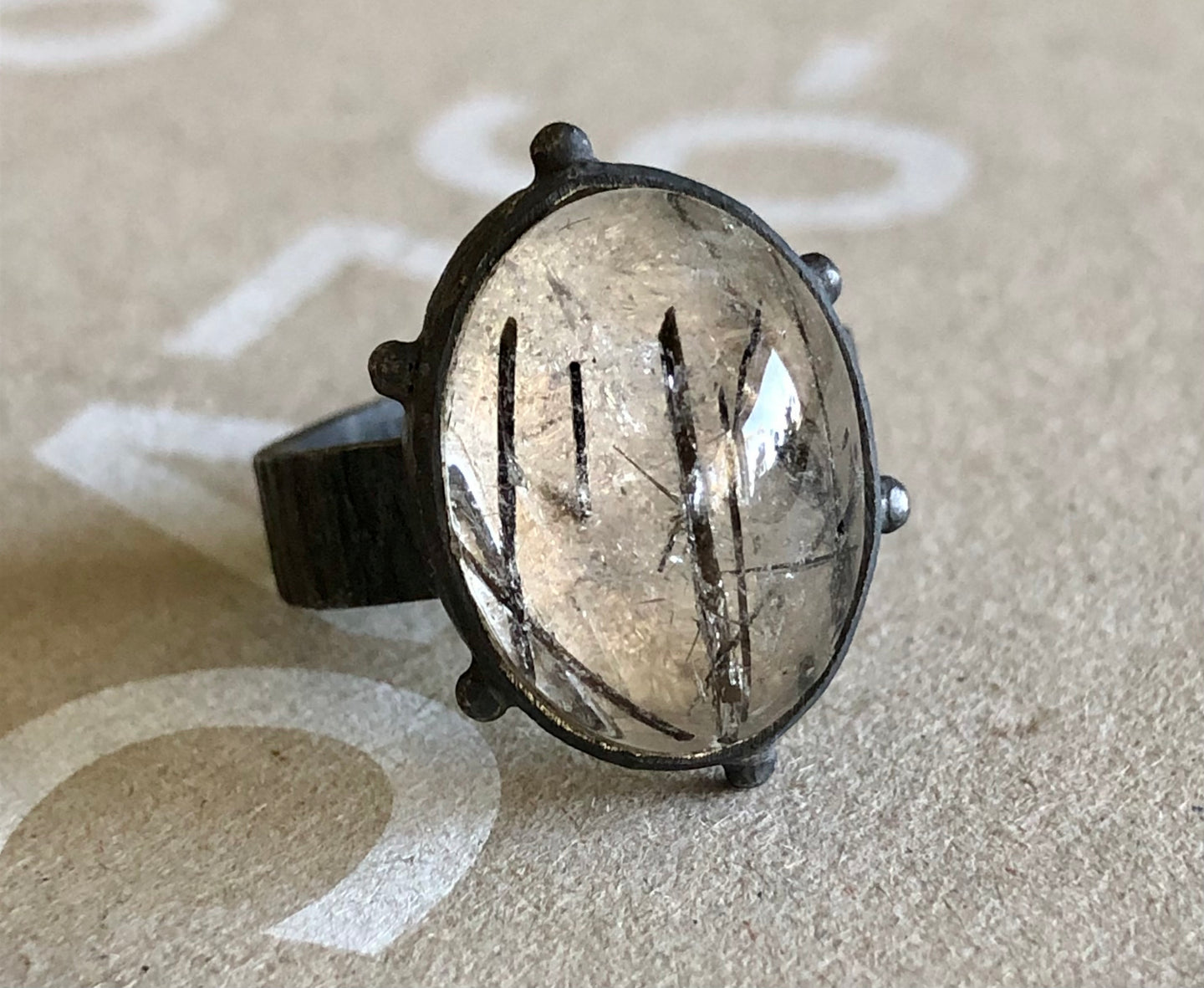 anillo cuarzo