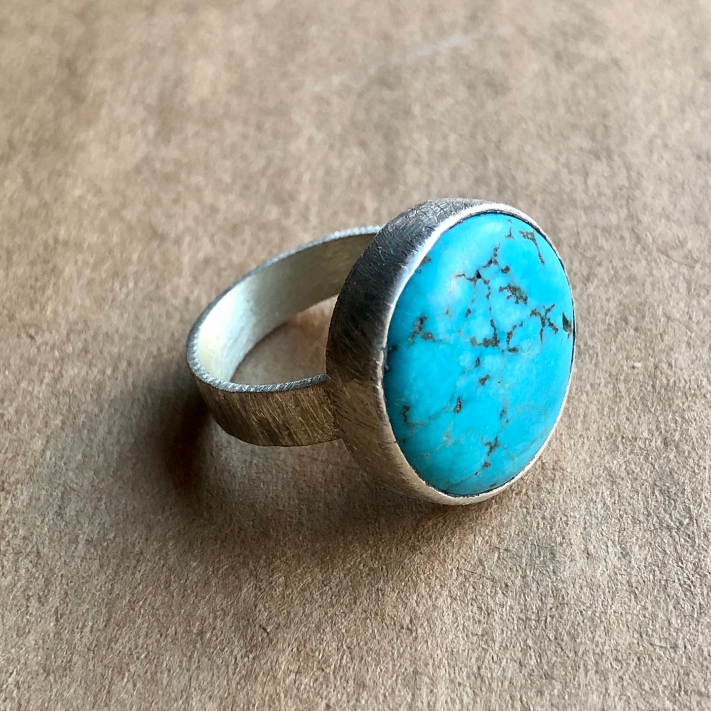 anillo turquesa