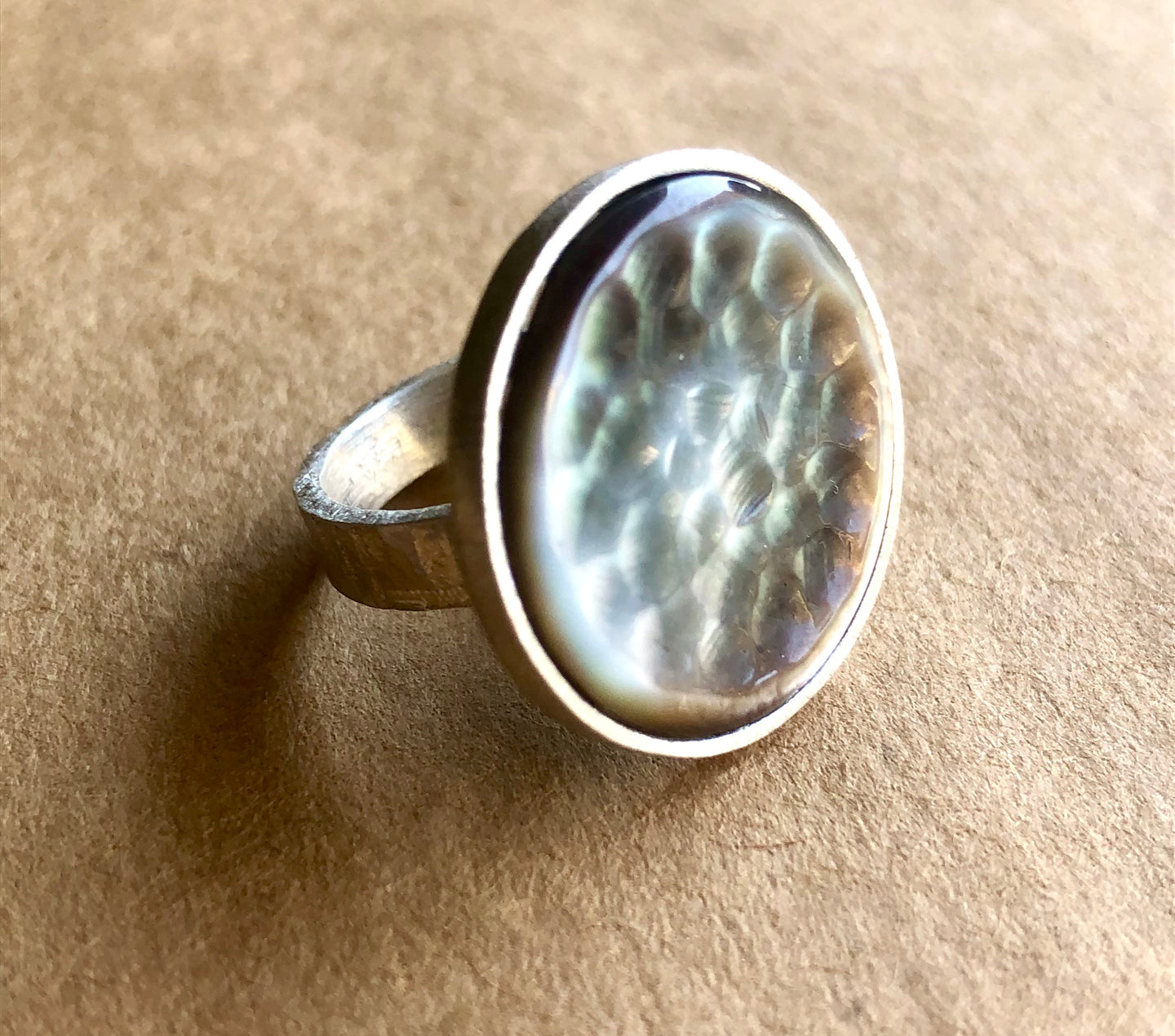 anillo nácar
