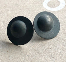 Cargar imagen en el visor de la galería, aros de plata oxidada
