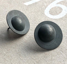 Cargar imagen en el visor de la galería, aros de plata oxidada
