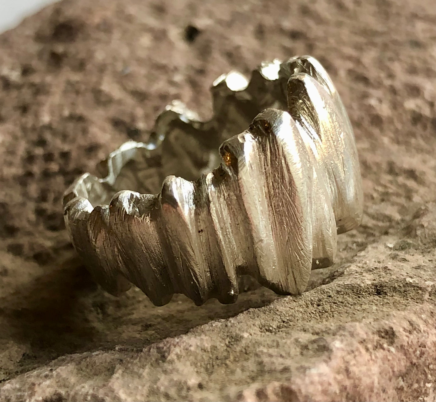 anillo de plata