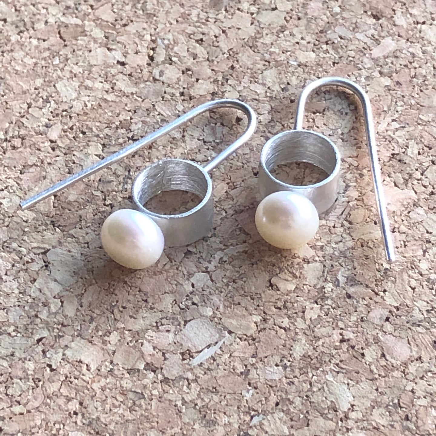 aros perlas