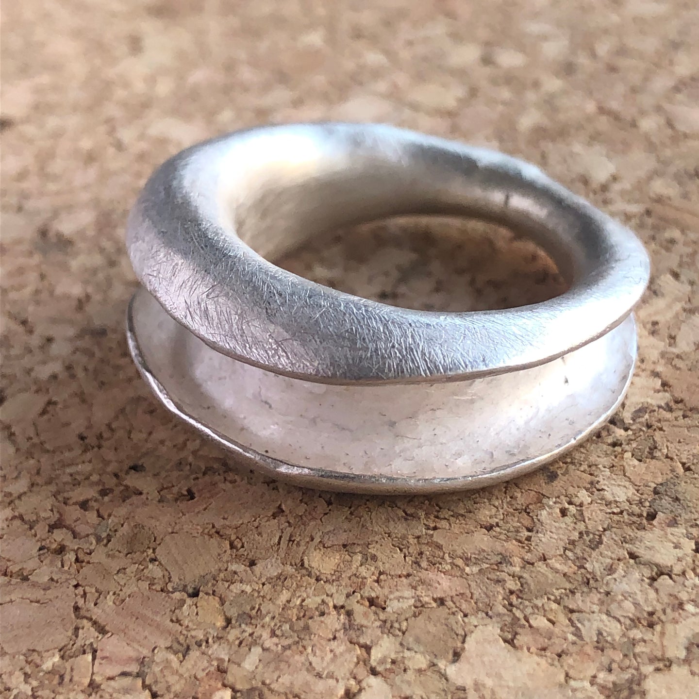 anillo plata